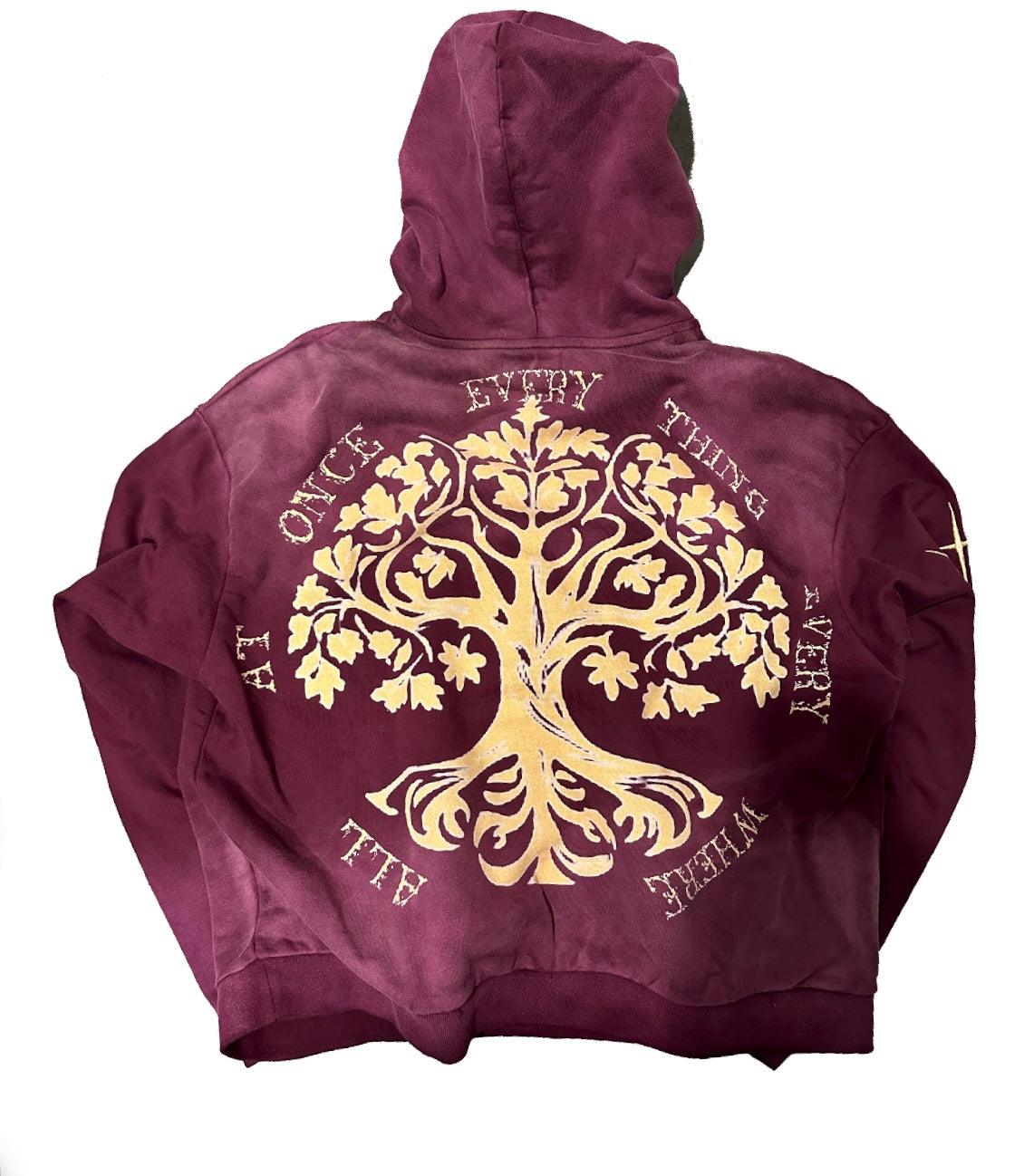 Saints Complex Hoodie Purple