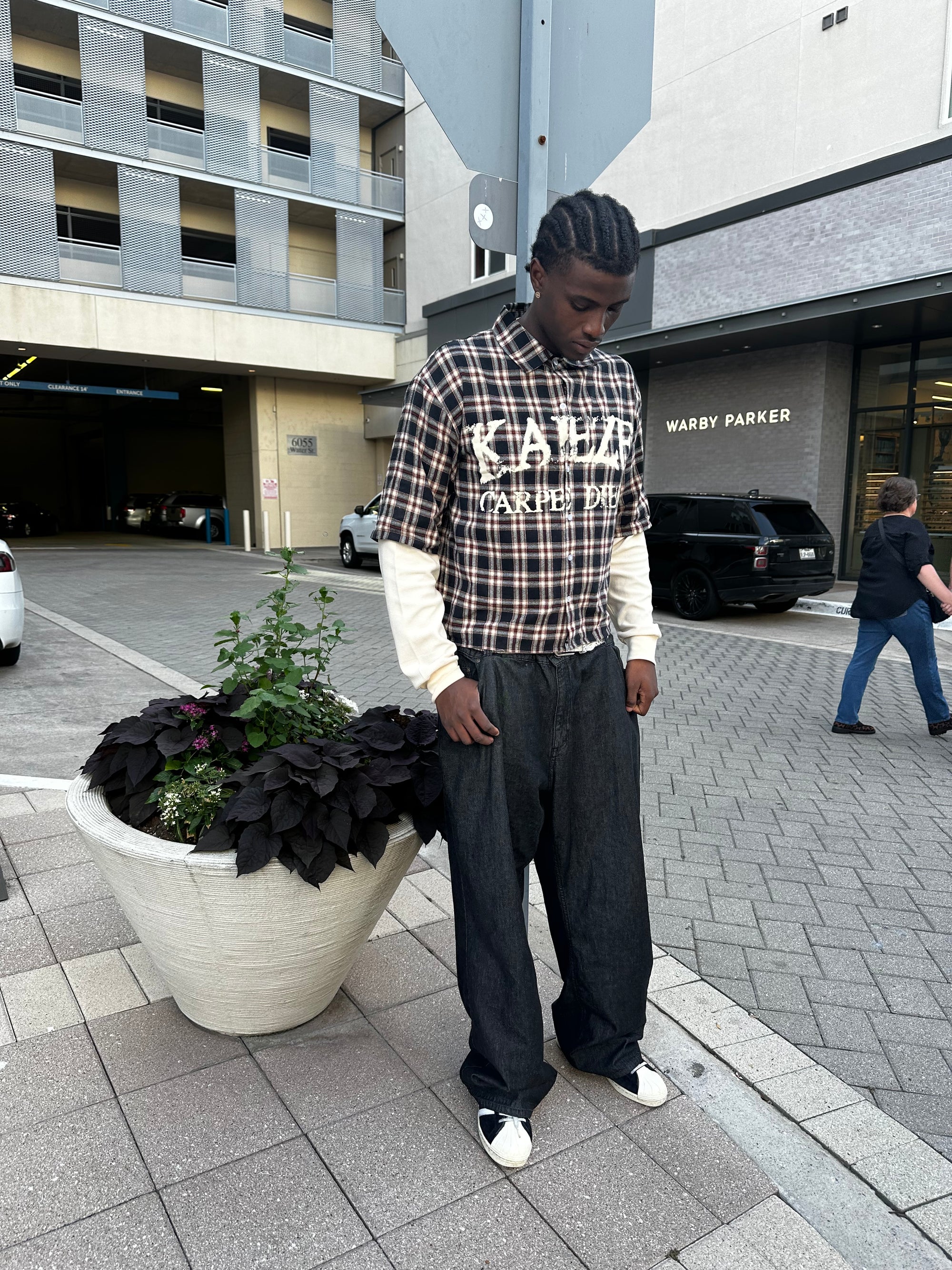 KAEZE STAR FLANNEL (BLACK)