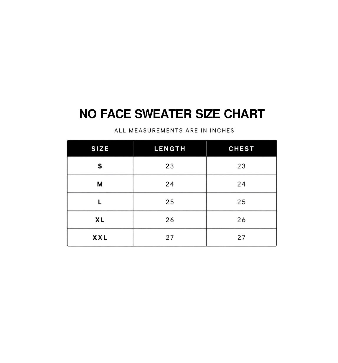 NO FACE SWEATER