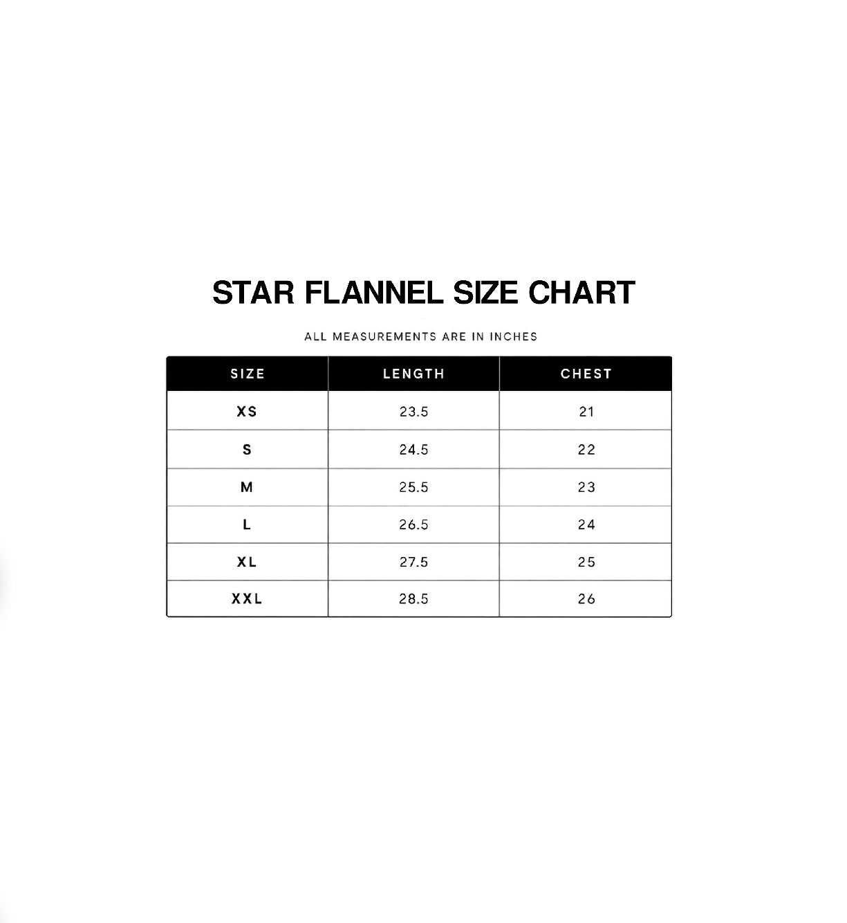 KAEZE STAR FLANNEL (BLACK)